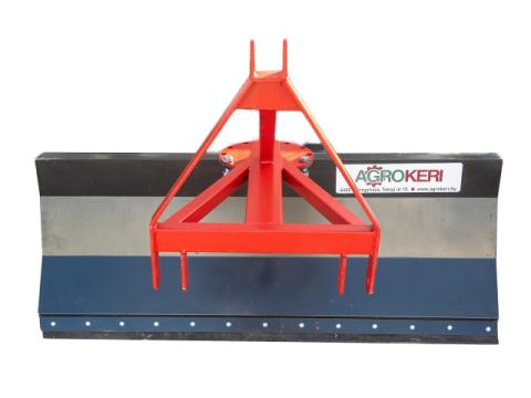 Vonólap gumiéllel 150 cm (Hóhuzó, hótoló) függesztett, kistraktorhoz Vonólap gumiéllel 150 cm (Hóhuzó, hótoló) függesztett, kistraktorhoz