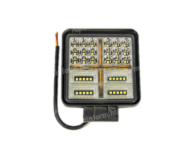 lámpa munka 34 LED, kocka COMBO, 114W (12-24V) multifény