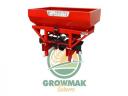 Műtrágyaszóró 2 tárcsás, hidr. nyitás-zárás (600 literes) kardántengellyel és védőponyvával, Growmak