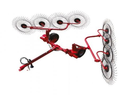 Rendsodró 8 csillagos vontatott, hidraulikus, V8, Growmak Rendsodró 8 csillagos vontatott, hidraulikus, V8, Growmak