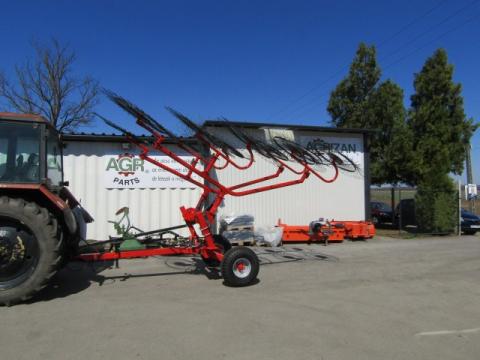 Rendsodró 10+1 csillagos vontatott, hidraulikus, V10+1, Growmak Rendsodró 10+1 csillagos vontatott, hidraulikus, V10+1, Growmak