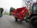 Pótkocsi egytengelyes 5 tonnás, Metal-Fach T-703A/3 / T713A , 3 oldalra billentős