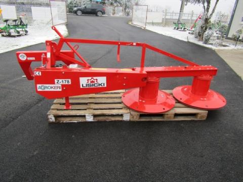 Fűkasza 2 dobos, 1,85 méteres, LISICKI 185 Fűkasza 2 dobos, 1,85 méteres, LISICKI 185