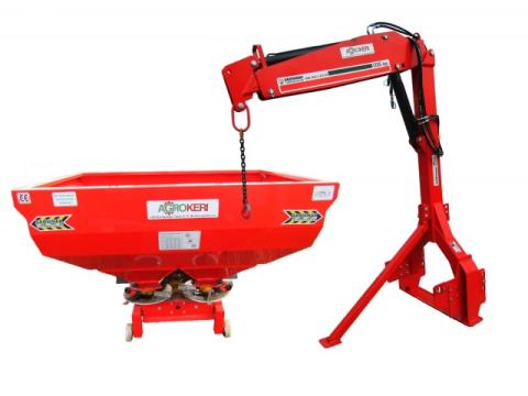 Big-Bag zsákemelő és Műtrágyaszóró 2 tárcsás,1500 literes Özduman / Starmac/ Growmak Big-Bag zsákemelő és Műtrágyaszóró 2 tárcsás,1500 literes Özduman / Starmac/ Growmak