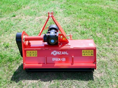 Szárzúzó / Mulcsozó, 125 cm-es, EFGC-K, (kalapácsos) AGRIZAN
