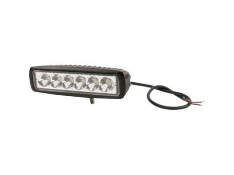 lámpa munka 6 LED,  10-30V LED 18W 1260 lm