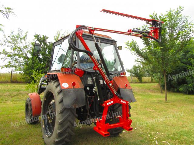 Alternáló kasza, sövényvágó, traktor után, 1,8 méteres, AGRIZAN