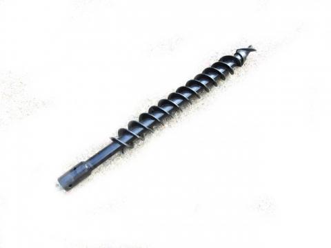 Gödörfúró, földfúró, fúrószár, 10cm -es (fúrócsiga)