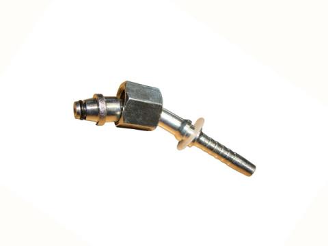 Hidraulika hollanderes csőcsatlakozó, 45 fokos, M14x1,5 DN06, AGR Powerflex Hidraulika hollanderes csőcsatlakozó, 45 fokos, M14x1,5 DN06, AGR Powerflex