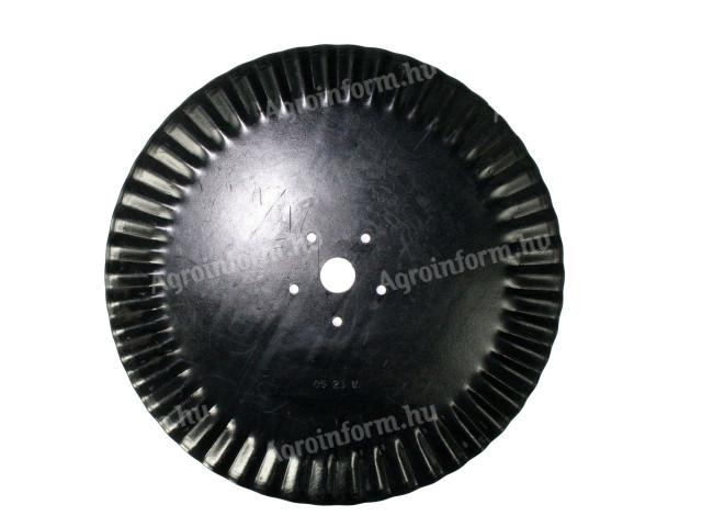 Monosem-hez vágótárcsa bordázott, átm.:450mm, Monosem