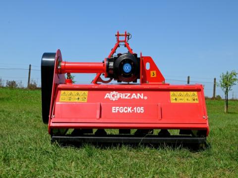 Szárzúzó / Mulcsozó, 105 cm-es, EFGC-K, (kalapácsos) AGRIZAN