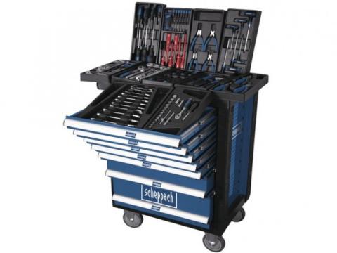 Szerszámos kocsi, műhelykocsi szerszámokkal, 7 fiókos, 103 db-os Szerszámos kocsi, műhelykocsi szerszámokkal, 7 fiókos, 103 db-os