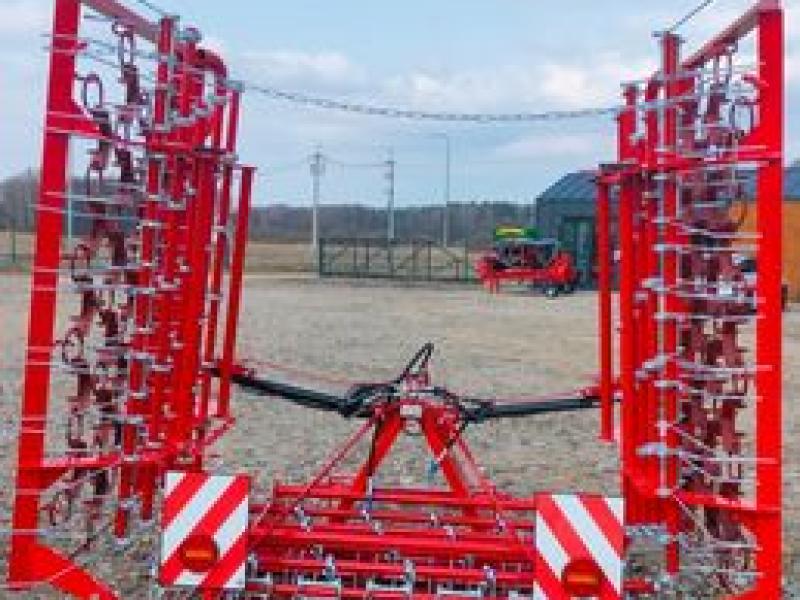 Jarmet HYBRID 2in1: Striegel und Wiesenegge, 6m