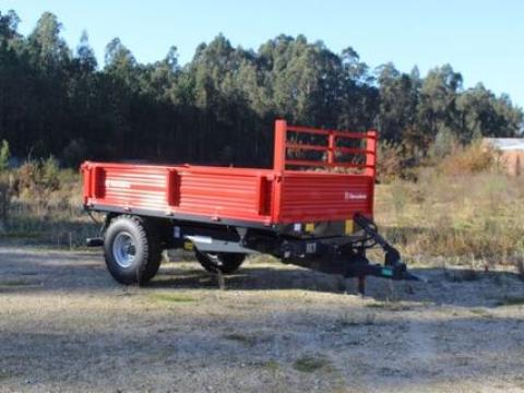 Herculano Einachsanhänger mit Auflaufbremse, 6T Herculano Einachsanhänger mit Auflaufbremse, 6T