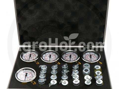 Granit Nyomásmérő készlet 5 db analóg nyomásmérő órával, táskában Granit Nyomásmérő készlet 5 db analóg nyomásmérő órával, táskában