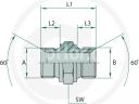 Granit Adapter 16 MET x 16 MET