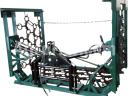 Metal Technik Gyephenger 200cm, 3 soros, kézi összecsukható