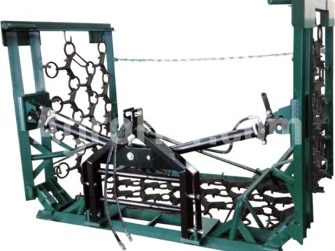 Metal Technik Gyephenger 200cm, 3 soros, kézi összecsukható Metal Technik Gyephenger 200cm, 3 soros, kézi összecsukható