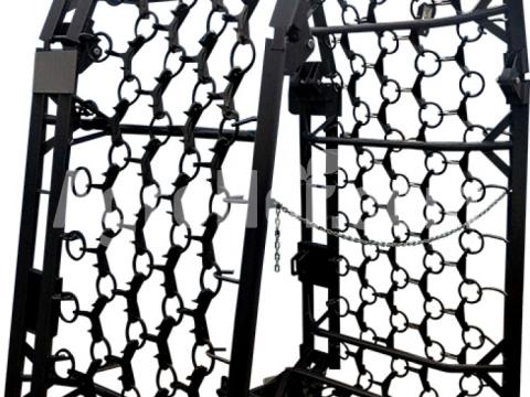 Metal Technik Gyephenger  400cm, 3 soros, hidraulikus összecsukható Metal Technik Gyephenger  400cm, 3 soros, hidraulikus összecsukható