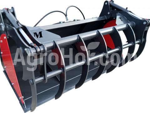 Metal Technik Krokodilkanál (ST) hegesztett fogak 1200 mm