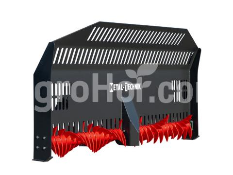 Metal Technik Szilázsblokk-vágó, hárompontos függesztőkaros rögzítés, TUZ II és III kategória