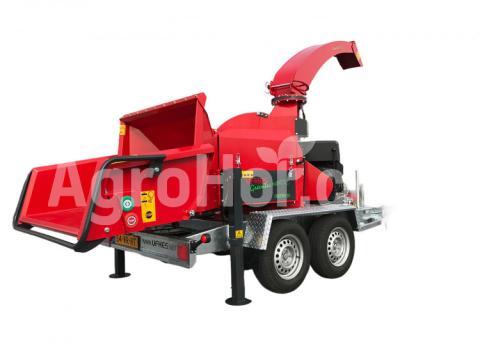 Ufkes Vontatható dízelmotoros gallyaprító max 30cm