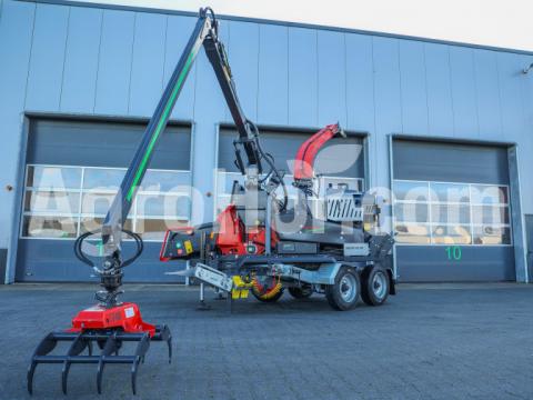 Ufkes Vontatható benzinmotoros gallyaprító max 40cm