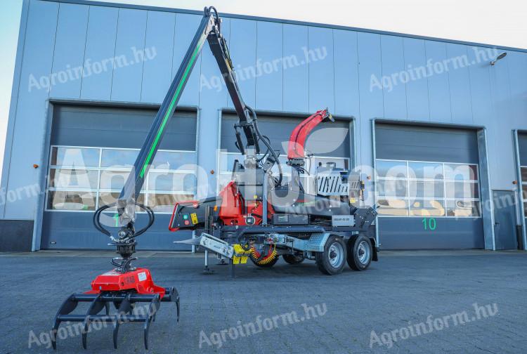 Ufkes Vontatható benzinmotoros gallyaprító max 40cm
