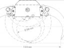 FK Machinery Rönkcsipesz forgókotróhoz (max 3000kg)