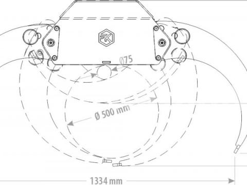 FK Machinery Rönkcsipesz forgókotróhoz (max 3000kg) FK Machinery Rönkcsipesz forgókotróhoz (max 3000kg)