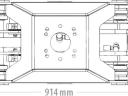 FK Machinery Rönkcsipesz forgókotróhoz (max 4000kg)