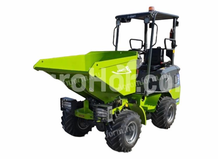 E-Kraft Elektromos dömper (max. 1600 kg)