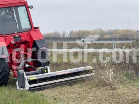 AARDENBURG 2,4 m-es vízszintes tengelyű szárzúzó, hidraulikus oldalkitolással AARDENBURG 2,4 m-es vízszintes tengelyű szárzúzó, hidraulikus oldalkitolással