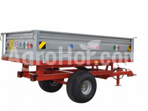 Boxer 1,5 tonnás egytengelyes pótkocsi (min. 14 lóerő, 1 oldalra billenés) Boxer 1,5 tonnás egytengelyes pótkocsi (min. 14 lóerő, 1 oldalra billenés)