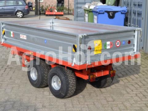 Boxer 2,5 tonnás kéttengelyes pótkocsi (1 oldalra billenés) Boxer 2,5 tonnás kéttengelyes pótkocsi (1 oldalra billenés)