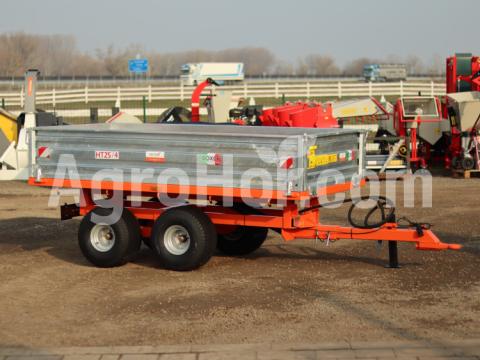 Boxer 2,5 tonnás kéttengelyes pótkocsi (1 oldalra billenés) Boxer 2,5 tonnás kéttengelyes pótkocsi (1 oldalra billenés)