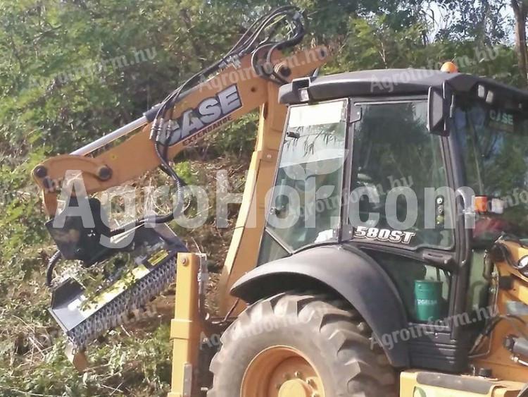 Belafer 120 cm-es erdészeti szárzúzó 5-9 tonnás forgókotróhoz (kalapácsokkal)