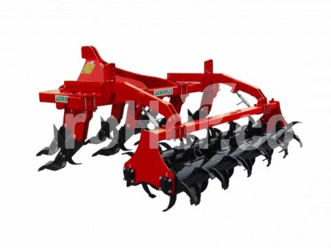 Agro-Osek 5 késes hátra szerelhető "Vésőeke" típusú altalajlazító dupla hengerrel Agro-Osek 5 késes hátra szerelhető "Vésőeke" típusú altalajlazító dupla hengerrel