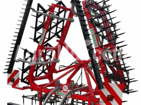 Agro-Osek 5-6 m-es tüskés borona (hidraulikusan összecsukható) Agro-Osek 5-6 m-es tüskés borona (hidraulikusan összecsukható)