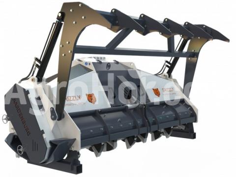 AARDENBURG 2,25 m-es hátra szerelhető fixfogas erdészeti szárzúzó