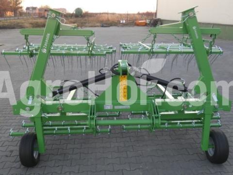 Zagroda 6 méteres pálcás gyepfésű (hidraulikusan összecsukható)