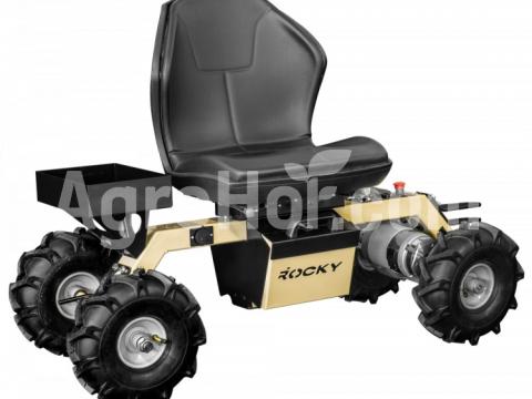 Rocky-Agri Akkumulátoros szőlészeti  metszőkocsi (kéz nélküli irányítás rendszerrel) Rocky-Agri Akkumulátoros szőlészeti  metszőkocsi (kéz nélküli irányítás rendszerrel)