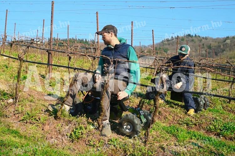 Rocky-Agri Akkumulátoros szőlészeti metszőkocsi (joystick-os irányítási rendszerrel)