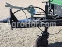 Francini 2,7 m-es 3,5 t teherbírású egytengelyes billenthető pótkocsi mechanikus fékkel