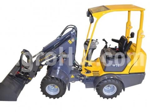 Eurotrac Mini törzscsuklós homlokrakodó (max: 850 kg) Eurotrac Mini törzscsuklós homlokrakodó (max: 850 kg)