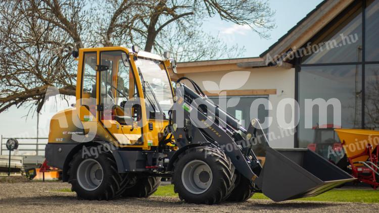 Eurotrac Mini törzscsuklós homlokrakodó (max: 2000 kg)