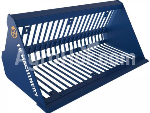 FK Machinery Burgonya kiemelő kanál saroklemezzel MINI 220 cm-es FK Machinery Burgonya kiemelő kanál saroklemezzel MINI 220 cm-es