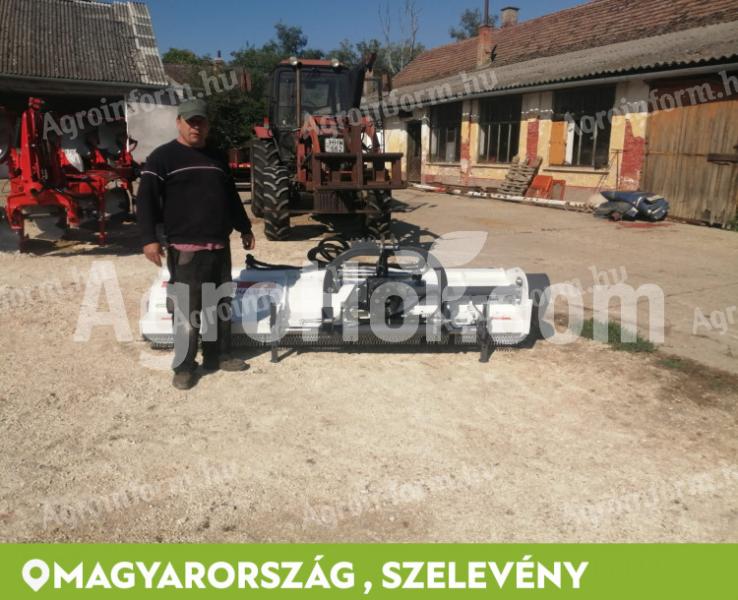 AARDENBURG Vízszintes tengelyű szárzúzó hidraulikus oldalkitolással 240 cm