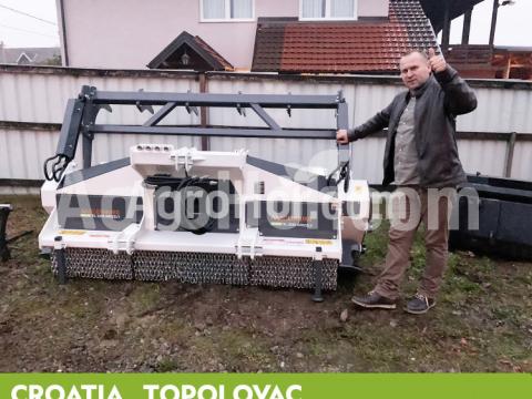 AARDENBURG 180 cm-es fixfogas erdészeti szárzúzó AARDENBURG 180 cm-es fixfogas erdészeti szárzúzó