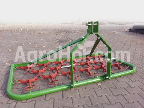 Zagroda 1.8 méteres láncos gyepfésű, borona Zagroda 1.8 méteres láncos gyepfésű, borona